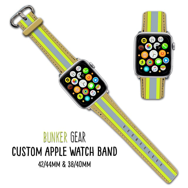 Bunker Gear Apple Watch Band – Creations for the Brave