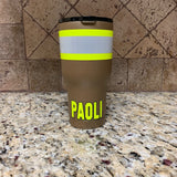 PBI Gold Bunker Gear Custom Drinkware
