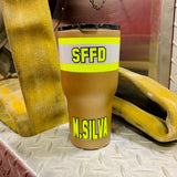 PBI Gold Bunker Gear Custom Drinkware