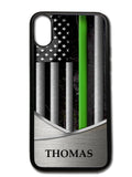 New Thin Red/Blue/White/Yellow/Green Line Flag Phone Tablet Case