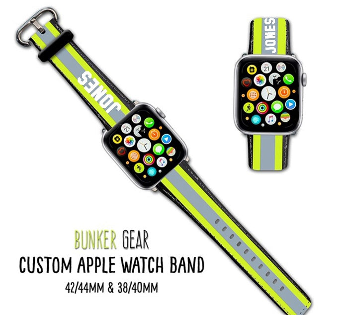 Bunker Gear Apple Watch Band – Creations for the Brave
