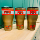 PBI Gold Bunker Gear Custom Drinkware