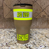 PBI Gold Bunker Gear Custom Drinkware
