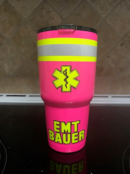 Pink Bunker Gear With Star of Life Personalized