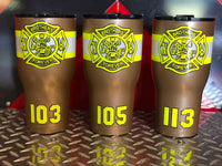 Brothers Forever Maltese Cross Bunker Gear Cup