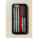 Thin Red/Blue/Yellow/White/Green Line Tough Phone/Tablet Case