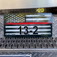 Fire/Police Custom License Plates