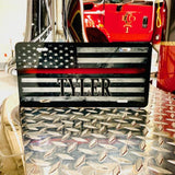 Fire/Police Custom License Plates