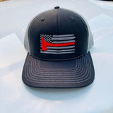 Horizontal Axe Flag Snap Back Trucker