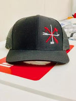 Irons Scramble Embroidered Richardson Trucker Snapback