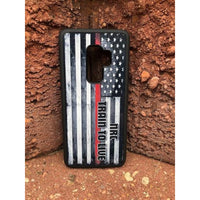Thin Red/Blue/Yellow/White/Green Line Tough Phone/Tablet Case