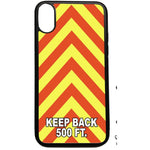 Chevron Keep Back 500 Ft Phone/Tablet Case
