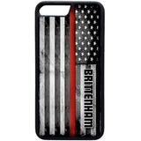 Thin Red/Blue/Yellow/White/Green Line Tough Phone/Tablet Case