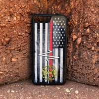 Thin Red/Blue/Yellow/White/Green Line Tough Phone/Tablet Case
