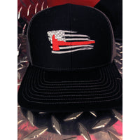 Trucker Snapback Axe Flag Hat