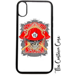 Crossed Axe Skull Tough Phone Case