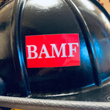 BAMF Decal Red/White