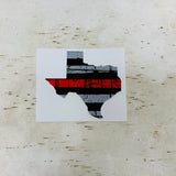 State Thin Red Line Decal