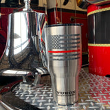 Thin Red Line Flag Stainless Steel Drinkware