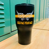 Matte Black Dispatrcher Gold Has Your Back