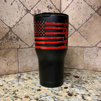 Flag of Tools Matte Black Drinkware