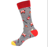 Men’s Firefighter Novelty Socks