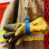 Decommissioned Fire Hose Bunker Gear Glove Clip