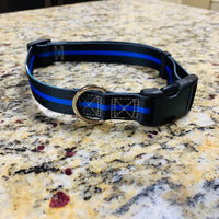 Thin Blue Line Collar or Leash