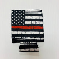 Thin Red Line Neoprene Cootie