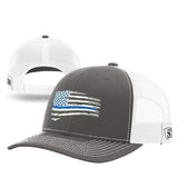 Tethered Blue Line Flag Hat