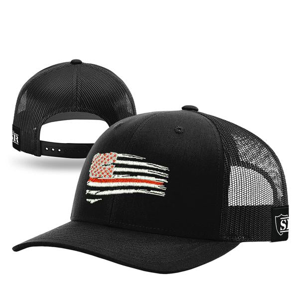 Tethered Red Line Flag Hat
